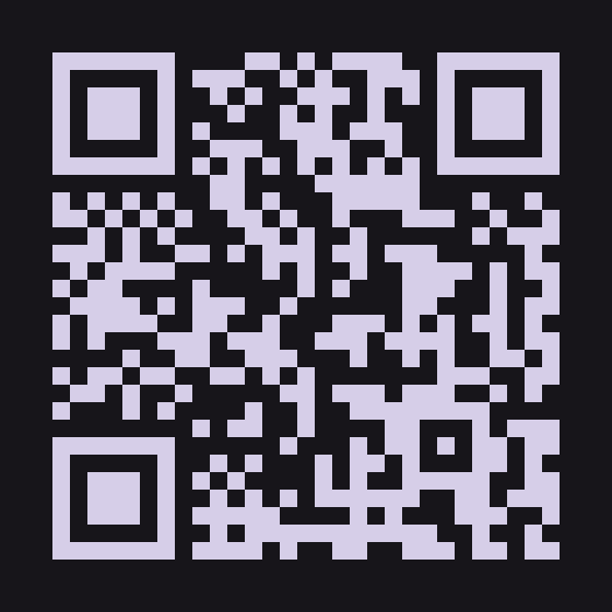 QR code — download Senthora on the App Store or Google Play
